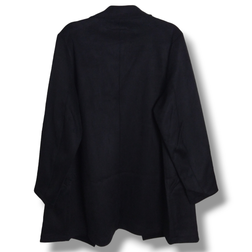 NWT PLUS SIZE FAUX SUEDE COAT BY EVANS $98 - Picture 3 of 6